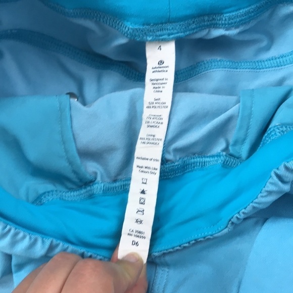 Lululemon Play All Day Short Spry Blue - Picture 4 of 6